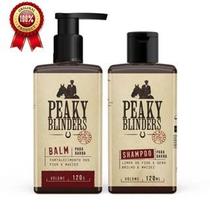 Kit barba peaky blinders shampoo + balm