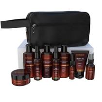 Kit Barba Preta Floresta Shampoo Modelador Balm Tônico Óleo Kit Barba Preta Floresta Shampoo Modelador Balm Tônico Óleo