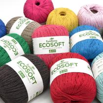 Kit Barbante Ecosoft EuroRoma nº06 422g - 16 Cores