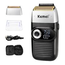 Kit Barbeador Profissional Recarregável Corte Sem Fio - RELET Kit Barbeador Profissional Recarregável Corte Sem Fio - RELET