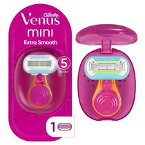 Kit Barbear Feminino Extra Suave com Lâmina e Estojo de Viagem - 70 caracteres - Gillette Venus