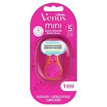 Kit Barbear Feminino Extra Suave com Lâmina e Estojo de Viagem - 70 caracteres - Gillette Venus