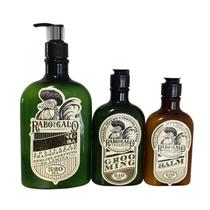 Kit Barbeiro Rabo De Galo Shaving, Grooming E Balm Kit Barbeiro Rabo De Galo Shaving, Grooming E Balm