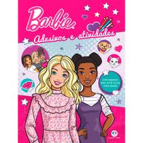 Kit Barbie 5 Livros - Mundo dos Sonhos + Cuidando Dos Animais + Quebra Cabeça+ Aqua Book Cores + Adesivos