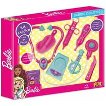 Kit Barbie Doutora Médica Brinquedo-F0058-0