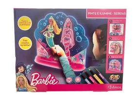 Kit Barbie - Pinte e Ilumine - Sereias START - Fun