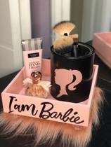 Kit Barbie preto/ros