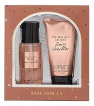 Kit Bare Vanilla: Body Splash e Loção Hidratante Corporal Suave e Perfumado