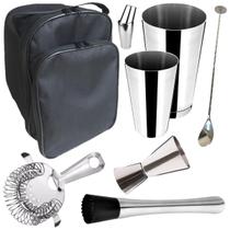 Kit Barman E Bolsa Colher Bailarina Coq. Profissional 7pç W6 Kit Barman E Bolsa Colher Bailarina Coq. Profissional 7pç W6