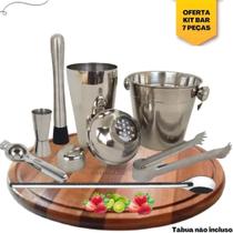Kit Barman Inox P/ Caipirinha Drinks Festa Em Casa Família Kit Barman Inox P/ Caipirinha Drinks Festa Em Casa Família