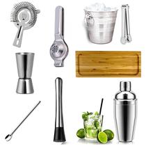 Kit Barman Profissional Coqueteleira Inox 750 Ml Bar Drinks - Jcpresentes