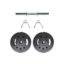 KIT BARRA 40cm 10kg ANILHA KENKORP TREINE EM CASA KIT BARRA 40cm 10kg ANILHA KENKORP TREINE EM CASA