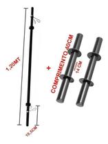 Kit Barra Body Pump + Par Barra Oca 40 Cm - Presilha