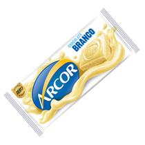 Kit Barra de Chocolate Branco Cremoso Tradicional Arcor Pacote 80g