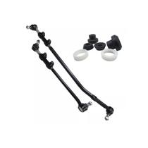 Kit Barra De Direcao Completa + Jogo De Bucha Do Tensor ( Tirante Da Suspensao Dianteira ) ( Ranger 1994 A 1997 Motor 2.3 E 4.0 Gasolina ) Peca Parale