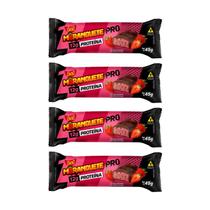 Kit Barra Moranguete Protein Pro 12g Proteína - 4 Unidades 45g Kit Barra Moranguete Protein Pro 12g Proteína - 4 Unidades 45g