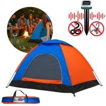 Kit Barraca Camping Acampamento Repelente Sonoros Animais