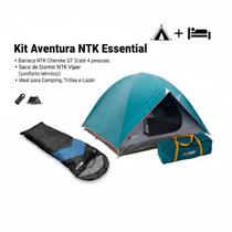Kit barraca cherokee gt 3/4 e saco de dormir viper