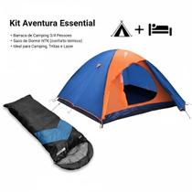 Kit barraca falcon 3/4 e saco de dormir viper