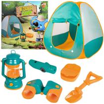 kit Barraca Infantil Toca camping cabana com 5 acessórios - Marca