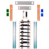 Kit Barramento Bifásico 150A para 32 Circuitos com Termo Retrátil Kit Barramento Bifásico 150A para 32 Circuitos com Termo Retrátil