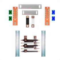 Kit Barramento Bifásico 225A para 10 Circuitos com Termo Retrátil