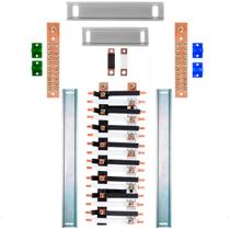 Kit Barramento Bifásico 225A para 32 Circuitos com Termo Retrátil Kit Barramento Bifásico 225A para 32 Circuitos com Termo Retrátil