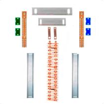 Kit Barramento Bifásico 225A para 68 Circuitos