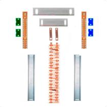 Kit Barramento Bifásico 225A para 70 Circuitos