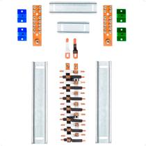 Kit Barramento Bifásico Padrão Cemar 100A para 28 Circuitos com Termo Retrátil