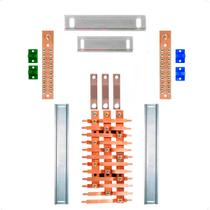 Kit Barramento Trifásico 150A para 24 Circuitos Kit Barramento Trifásico 150A para 24 Circuitos