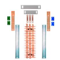 Kit Barramento Trifásico 225A para 38 Circuitos