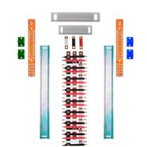 Kit Barramento Trifásico 225A para 50 Circuitos com Termo Retrátil Kit Barramento Trifásico 225A para 50 Circuitos com Termo Retrátil