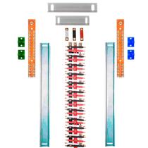 Kit Barramento Trifásico 225A para 54 Circuitos com Termo Retrátil Kit Barramento Trifásico 225A para 54 Circuitos com Termo Retrátil