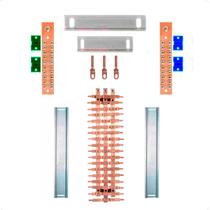 Kit Barramento Trifásico 80A para 36 Circuitos