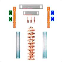 Kit Barramento Trifásico Padrão Cemar 100A para 44 Circuitos