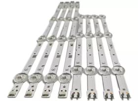 Kit Barras de LED TV UN43J5290AG UN43J5290 - Barras Premium CWF Parts Alta Durabilidade