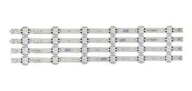 Kit Barras Led 49uj6565 49uj6525 49uj6545 49uj6585 Em Alumin
