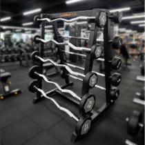 Kit Barras Montadas Reta + W 5 A 25kg Com Hack LuminaFit Kit Barras Montadas Reta + W 5 A 25kg Com Hack LuminaFit