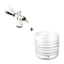 Kit Barril Chopp 20 L Com Sifão + Válvula Extratora Tipo S