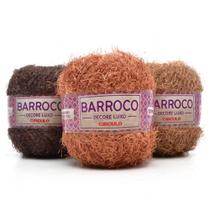 Kit Barroco Decore Luxo Tons de Requinte - 3 Novelos