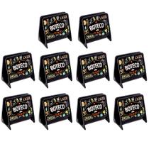 Kit Barzinho Buteco com 10 Porta Guardanapo Estampa Lettering Kit Barzinho Buteco com 10 Porta Guardanapo Estampa Lettering