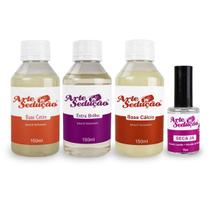 Kit Base Cetim Base Cálcio Extra Brilho Seca Já 2 Em 1 Manicure Nail Designer Nail Art Unhas Decoração de Unhas Naturais Esmaltação Kit Base Cetim Base Cálcio Extra Brilho Seca Já 2 Em 1 Manicure Nail Designer Nail Art Unhas Decoração de Unhas Naturais Esmaltação