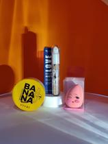 Kit Base Corretivo Pó Banana Esponja Max Love Make Up Studio Vivai Makeup Sponge