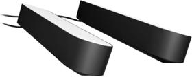 Kit base de barra de luz Smart Play Philips Hue, pacote com 2 unidades, preto