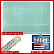 Kit Base de Corte A2 45x60cm Artesanato Estilete e Patchwork