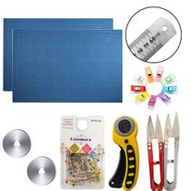 Kit Base de Corte A2 60x45 Patchwork Completo P/ Artesanato