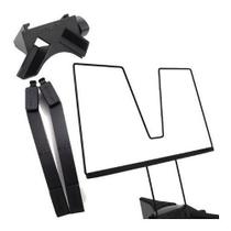 Kit Base E Longarina Stay Curva Torre C/ Estante Partitura