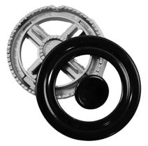 Kit Base + Espalhador Tripla Chama Cooktop Mueller Decorato Piacere