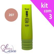 -Kit Base Liquida Princesa nº 207 (3 unidades) - Max Love